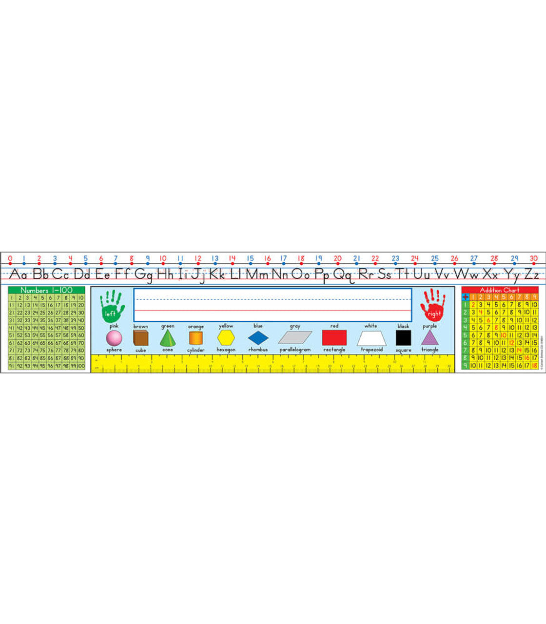 Traditional Manuscript Nameplates Grade 1-3