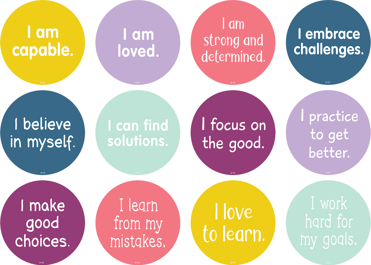 Spot On Carpet Markers Positive Mindset - 4"