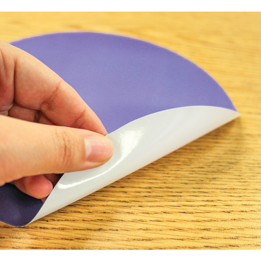 Spot On Dry Erase Desktop Writing Spots Bright Circles 7"