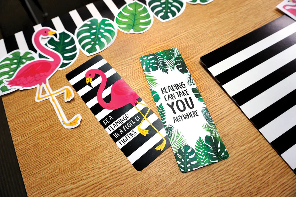 Palm Paradise Flamingo Fun 6 Inch Designer Cut-Outs