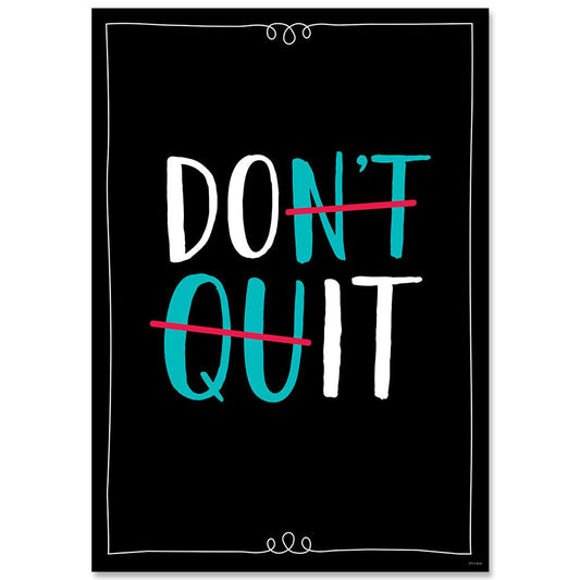 Don't Quit Poster