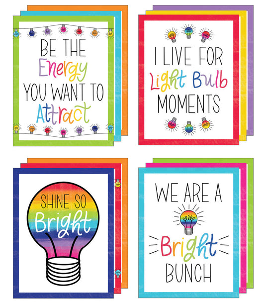 Mini Posters: Light Bulb Moments