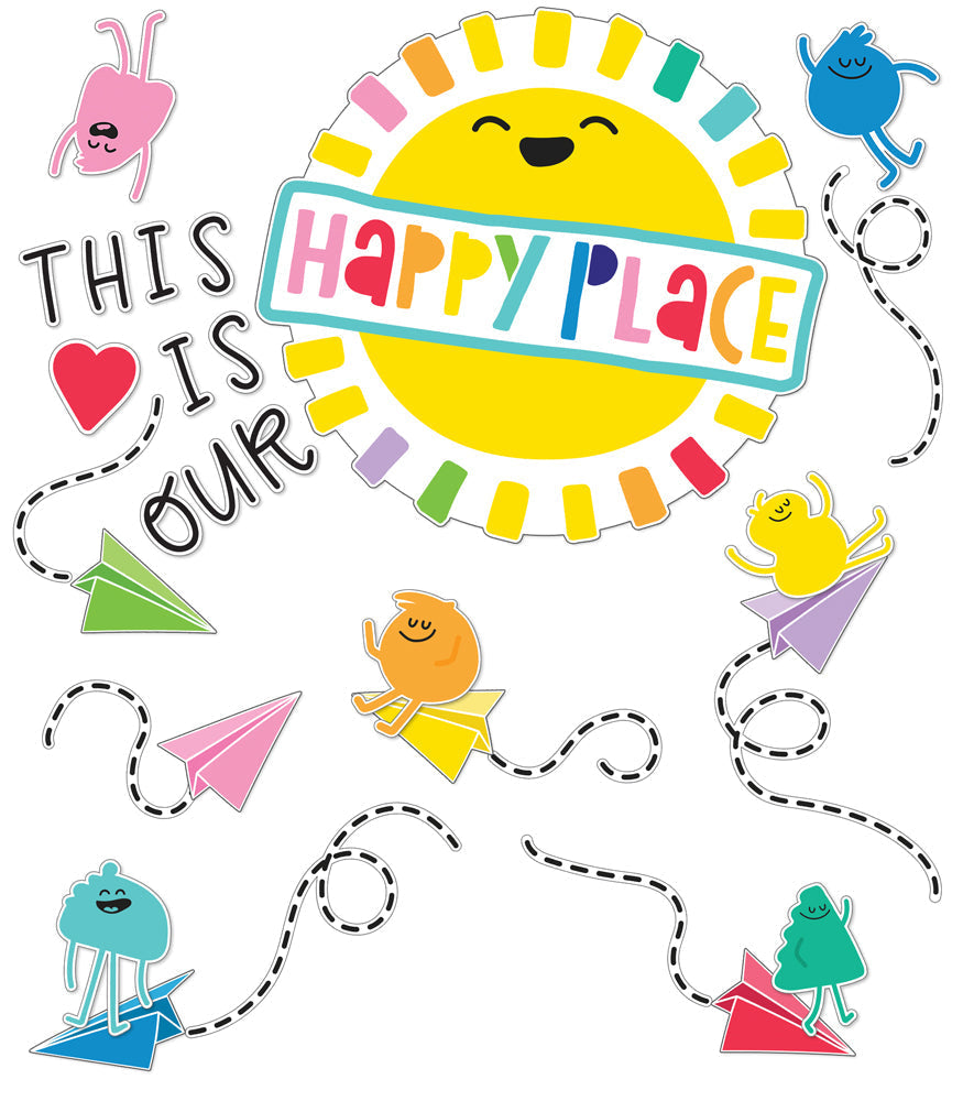 This Is Our Happy Place Bulletin Board Set