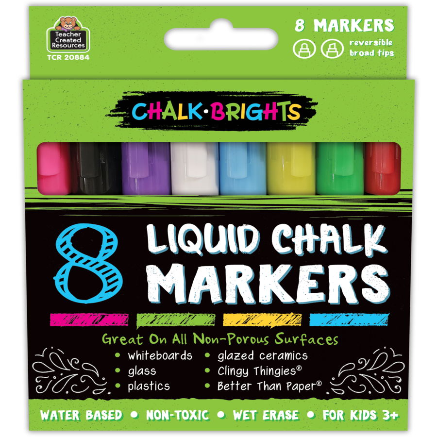 Chalktastic Professional Liquid Chalk Markers - Pack of 8 (‎SC606-1) for  sale online