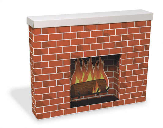 Corobuff® Corrugated Fireplace