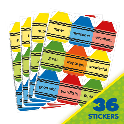 Crayola® Stickers - Giant