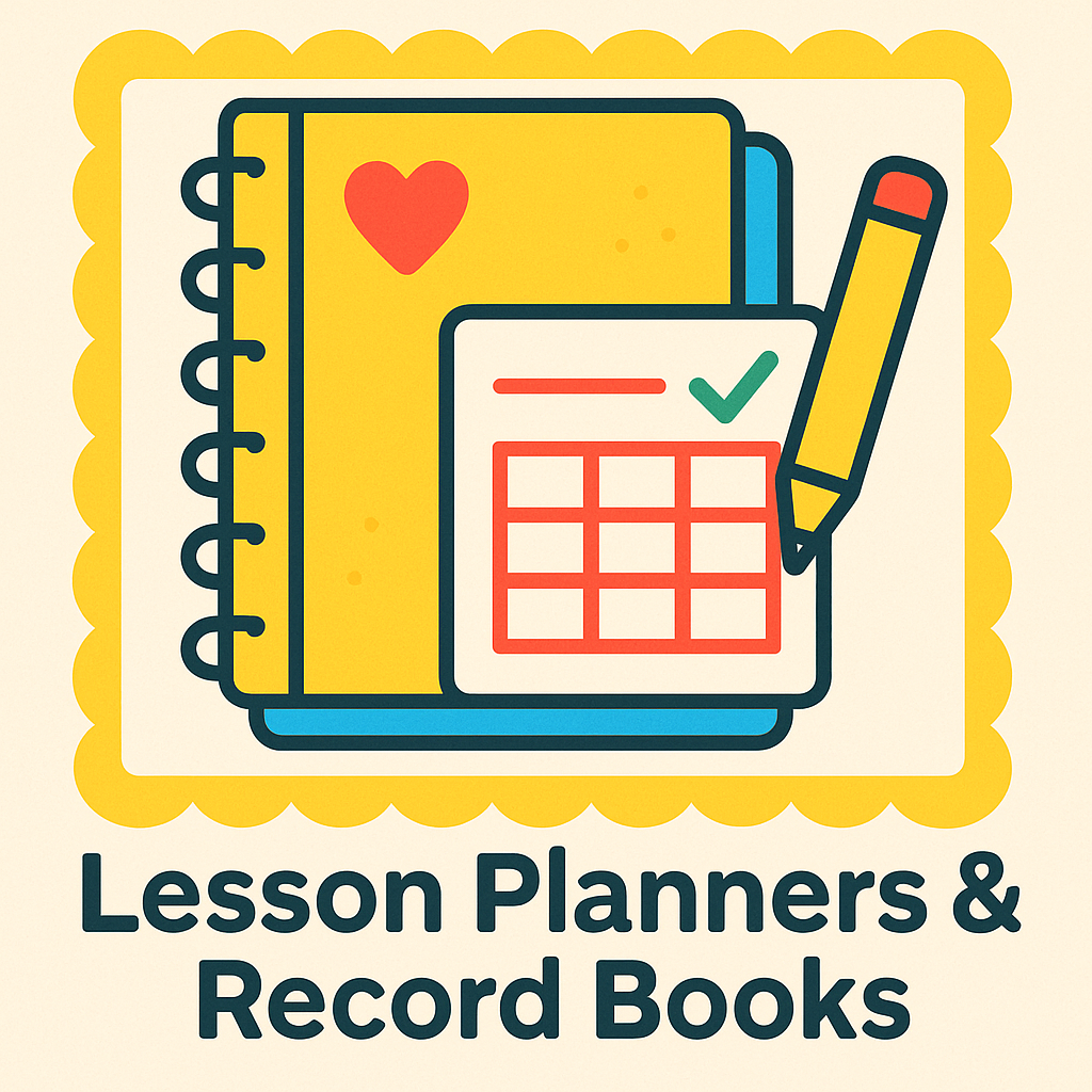 Lesson Records Lesson Planners & Record Books – Classborder.com