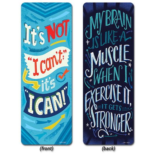 What's Your Mindset? Motivational Bookmarks