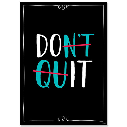Don't Quit Poster