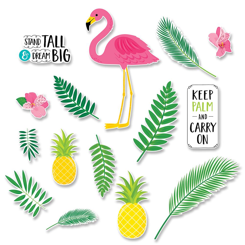 Flamingo Fun Bulletin Board Set