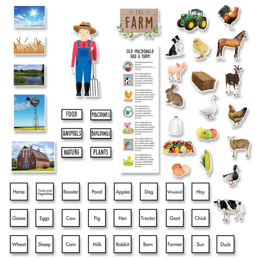 The Farm Bulletin Board Set