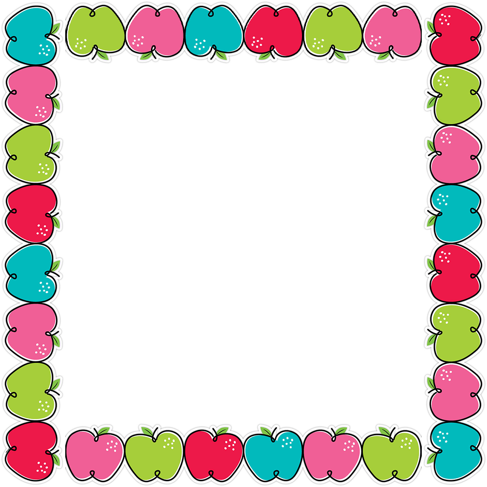 Doodle Apples (Core Decor) Border