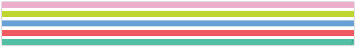 Rainbow Stripes (Rainbow Doodles) Border