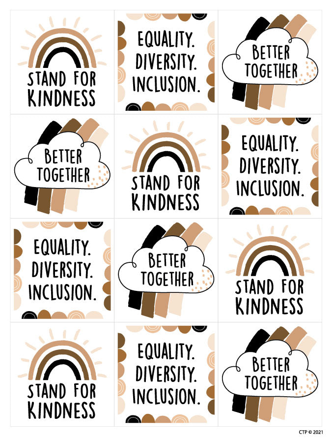 Diversity Rainbow Stickers - Rewards