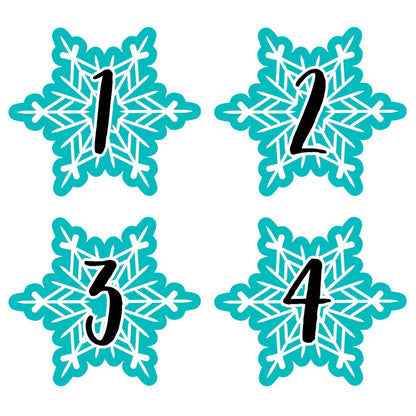 Snowflakes Calendar Days