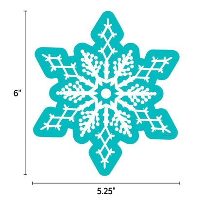 Snowflakes 6" Designer Cut-Outs