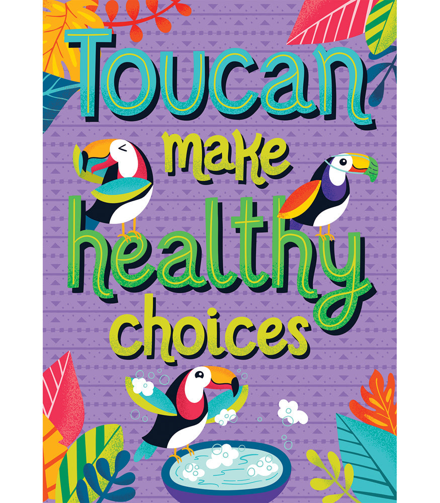 One World Toucan Make Healthy Choices Poster