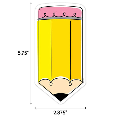 Doodle Pencil 6" Designer Cut-Outs