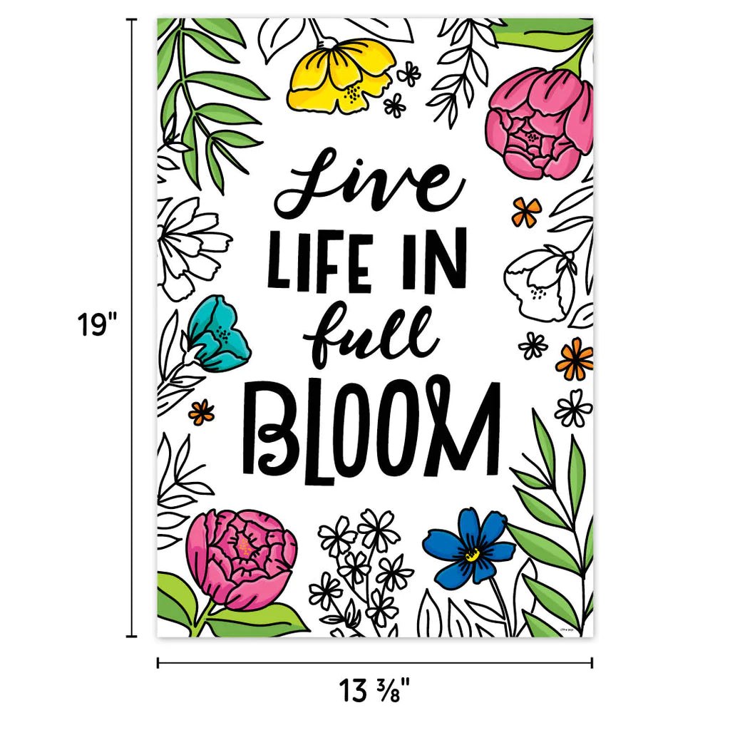 Bright Blooms Inspire U 4-Poster Pack (Bright Blooms)