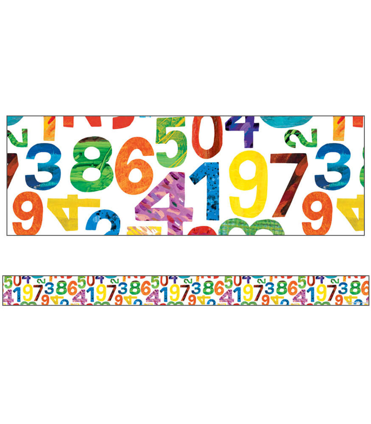 Eric Carle™ Numbers Straight Borders