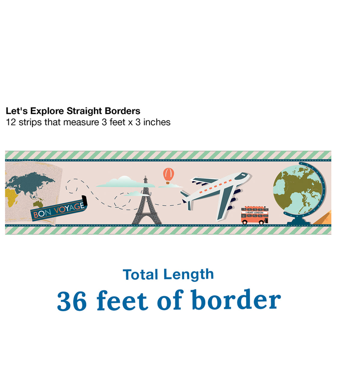 Let's Explore Straight Borders