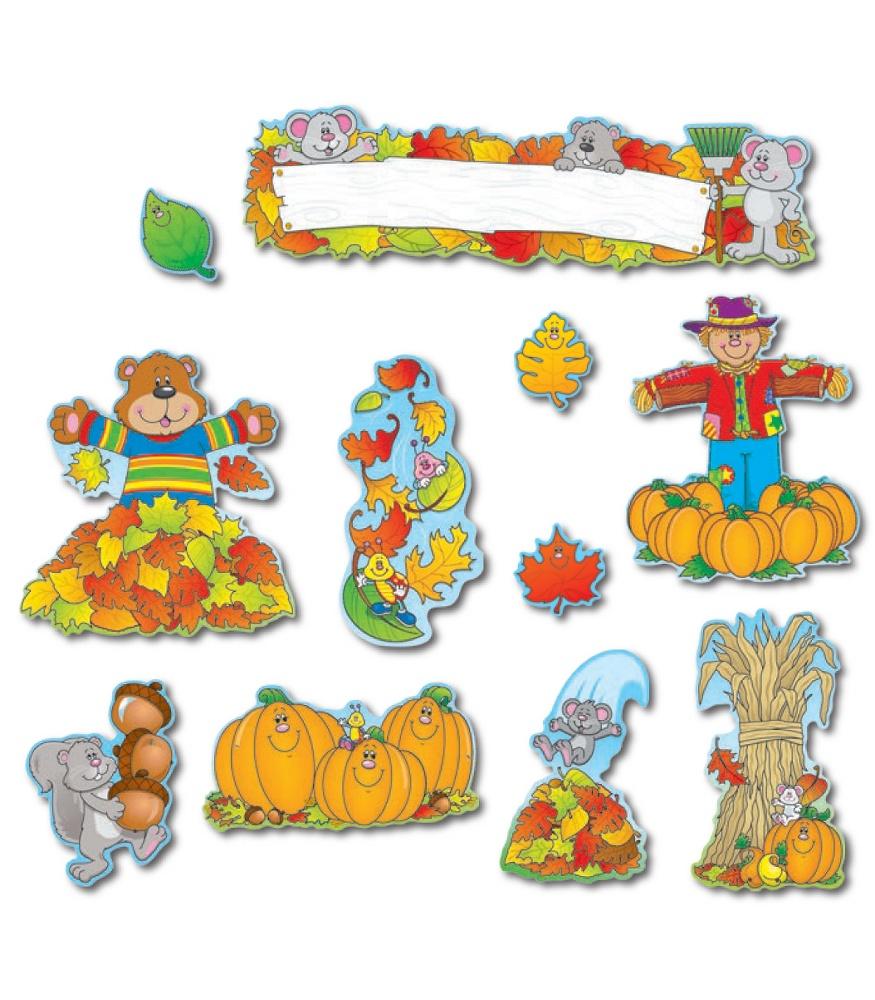 Fall Mini Bulletin Board Set