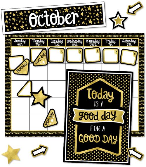 Sparkle + Shine Calendar Bulletin Board Set