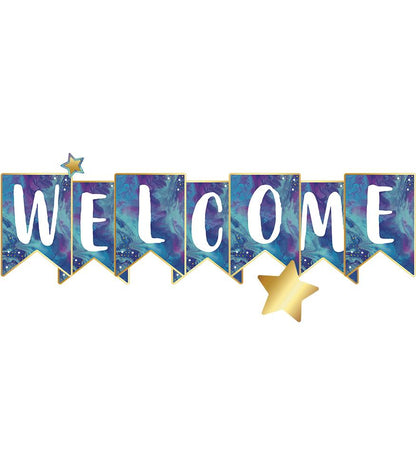 Galaxy Welcome Bulletin Board Set