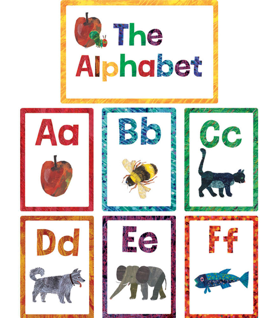 Eric Carle™ Alphabet Bulletin Board Set Grade PK-2