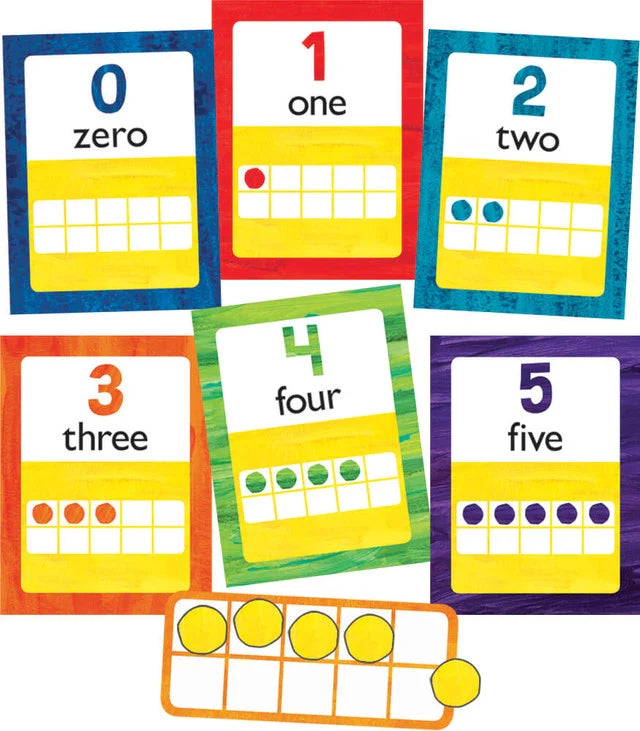 World of Eric Carle™ Numbers 0-20 Bulletin Board Set Grade PK-2