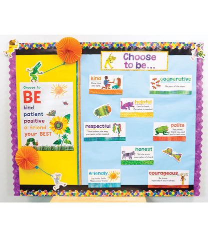 Eric Carle™ Positive Character Traits Mini Bulletin Board Set