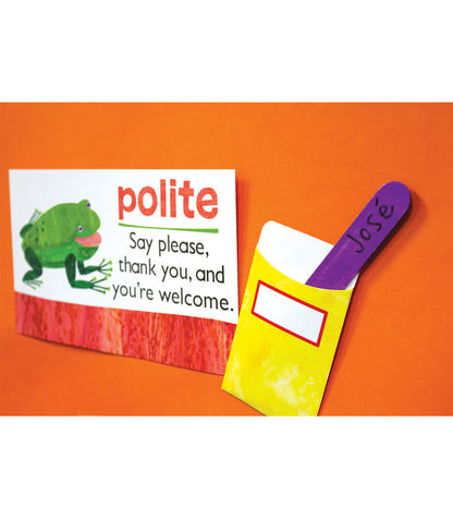 Eric Carle™ Positive Character Traits Mini Bulletin Board Set