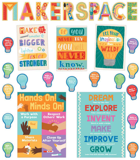 Makerspace Bulletin Board Set