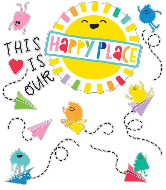 This Is Our Happy Place Bulletin Board Set