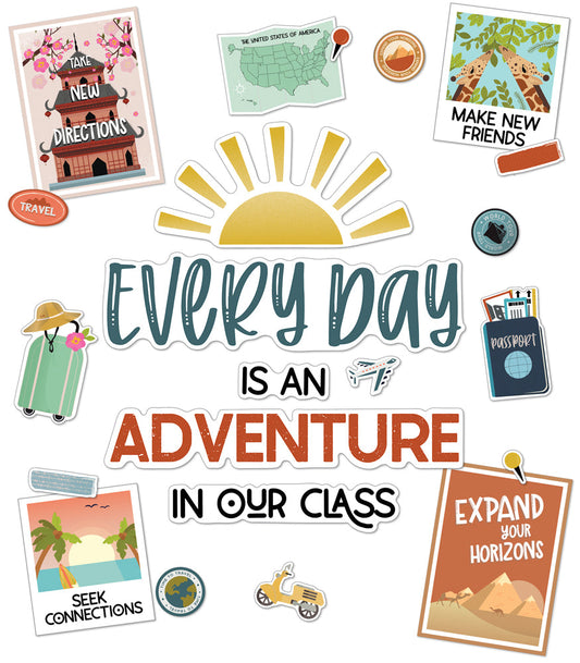 Every Day Is an Adventure Bulletin Board Set