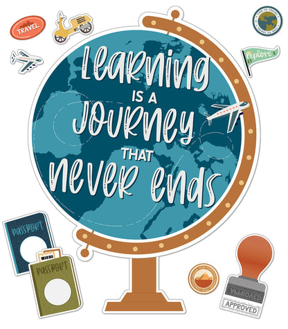 Learning Is a Journey Bulletin Board Set