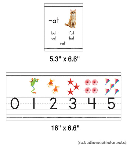 Photographic Alphabet Line Bulletin Board Set Grade PK-2