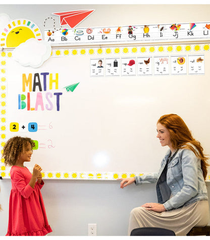 Photographic Alphabet Line Bulletin Board Set Grade PK-2