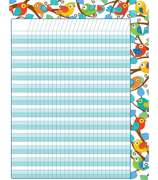 Boho Birds Incentive Chart