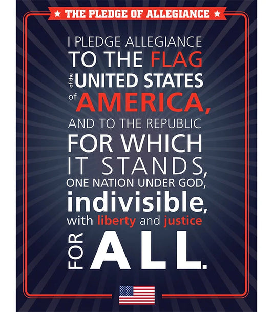 The Pledge of Allegiance Chart