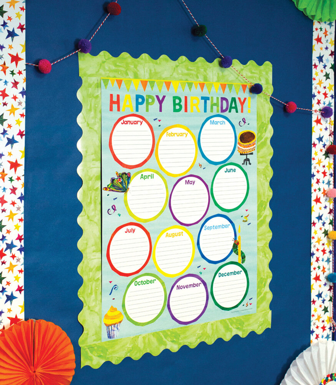 Eric Carle™ Birthday Chart