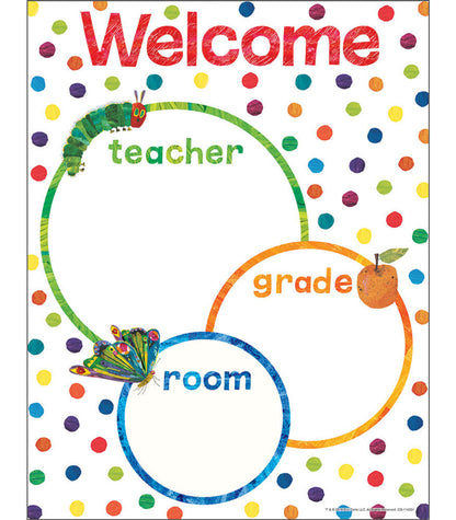 Eric Carle™ Welcome Chart