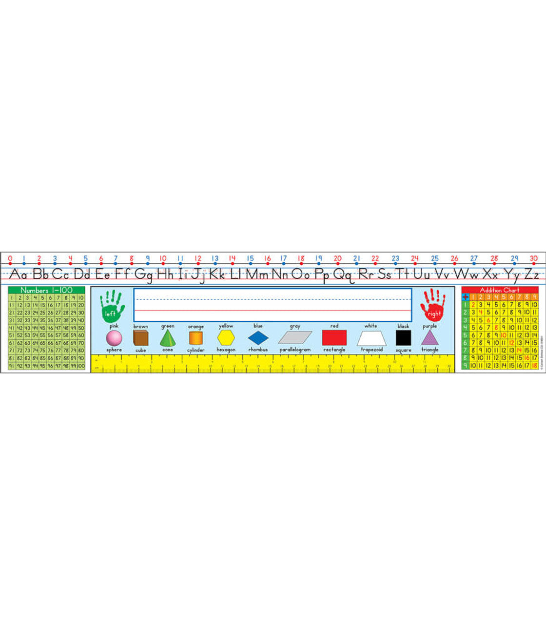 Traditional Manuscript Nameplates Grade 1-3