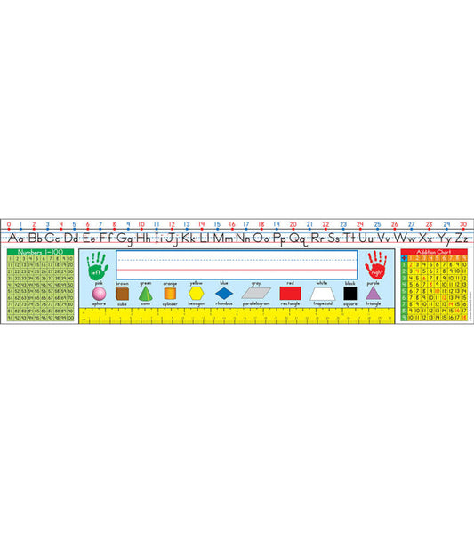 Traditional Manuscript Nameplates Grade 1-3