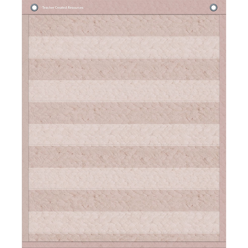 Woven Magnetic Mini Pocket Charts (4 Pack 14" x 17")