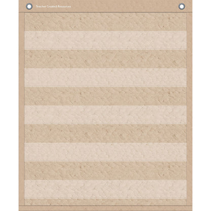 Woven Magnetic Mini Pocket Charts (4 Pack 14" x 17")