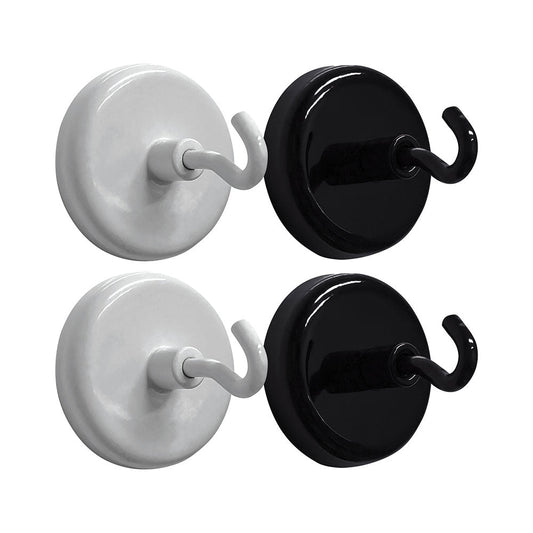 Black and White Magnetic Hooks