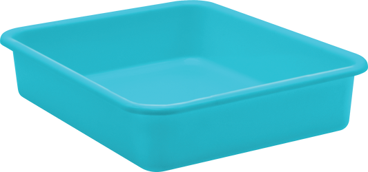 Teal Large Plastic Letter Tray (14.0 x 11.5 x 3.0)