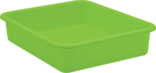 Lime Large Plastic Letter Tray (14.0 x 11.5 x 3.0)