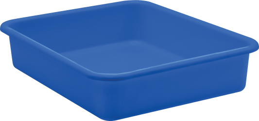 Blue Large Plastic Letter Tray (14.0 x 11.5 x 3.0)